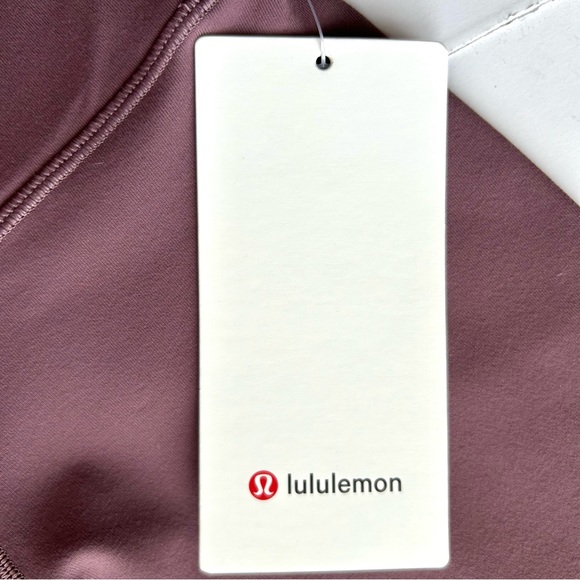 ❣️ LULULEMON Women’s Wunder Under Crop HR Leggings. Mauve/Dark Rose. Size: 4 - Picture 4 of 15